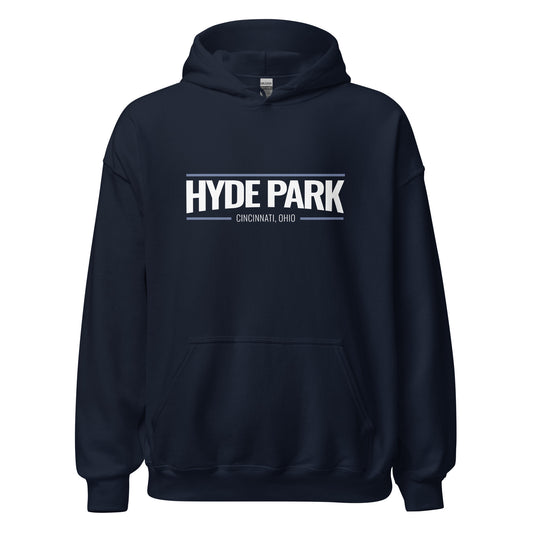 Hyde Park Unisex Word Mark Hoodie