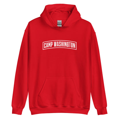 Camp Washington Unisex Word Mark Hoodie