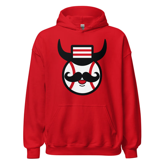 Cincinnati Mustache Viking Unisex Hoodie