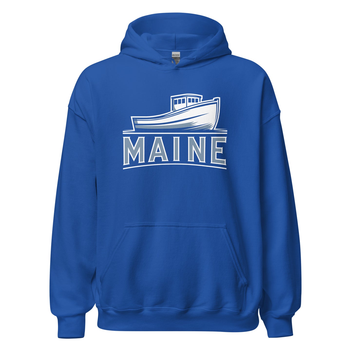 Maine Boat Unisex Hoodie