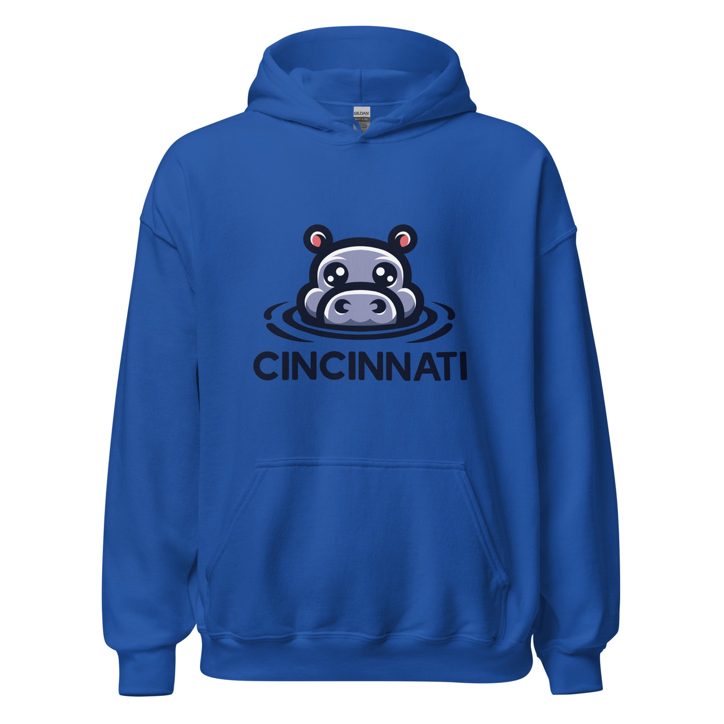 Cincinnati Hippo Unisex Hoodie