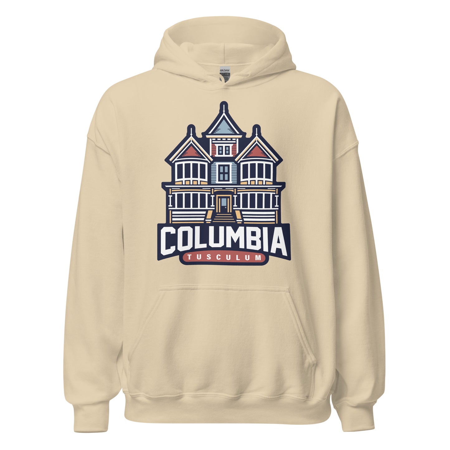 Columbia Tusculum Unisex Logo Hoodie