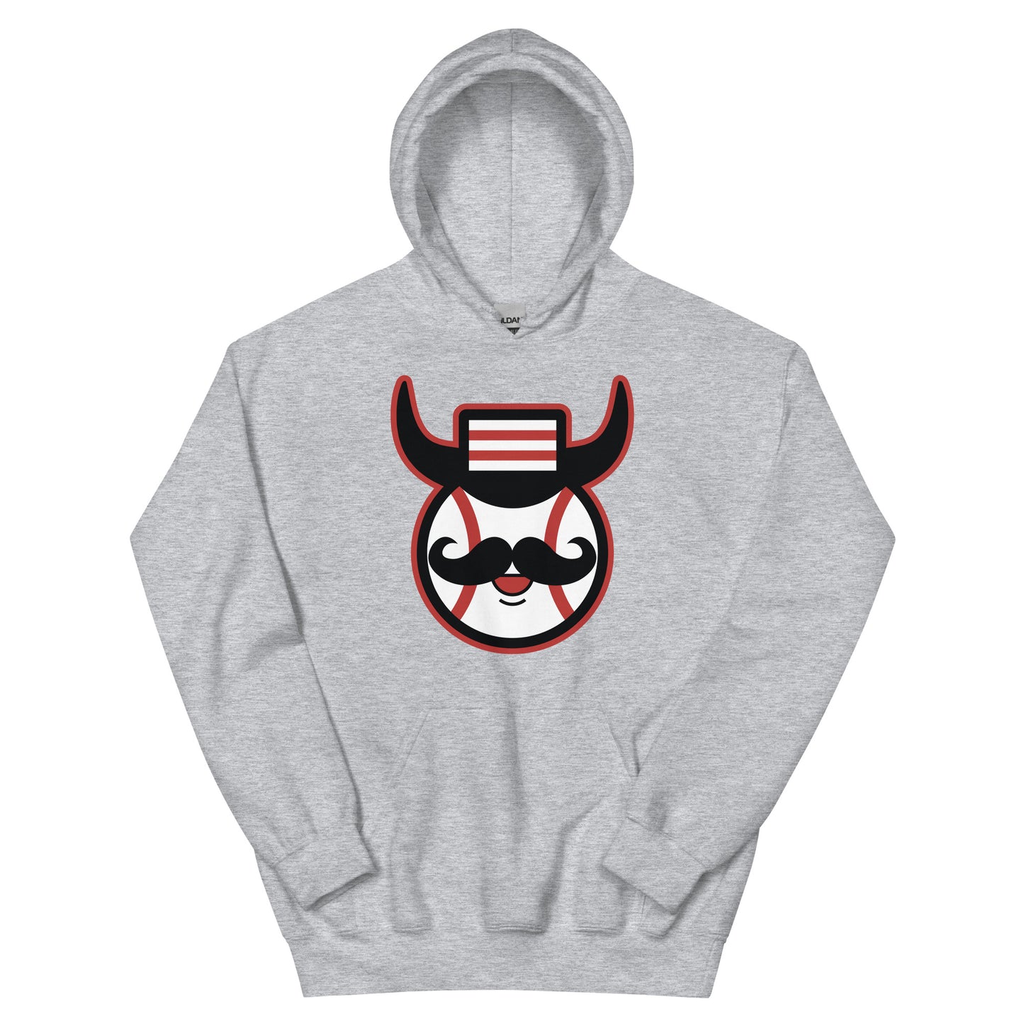 Cincinnati Mustache Viking Unisex Hoodie