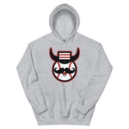 Cincinnati Mustache Viking Unisex Hoodie