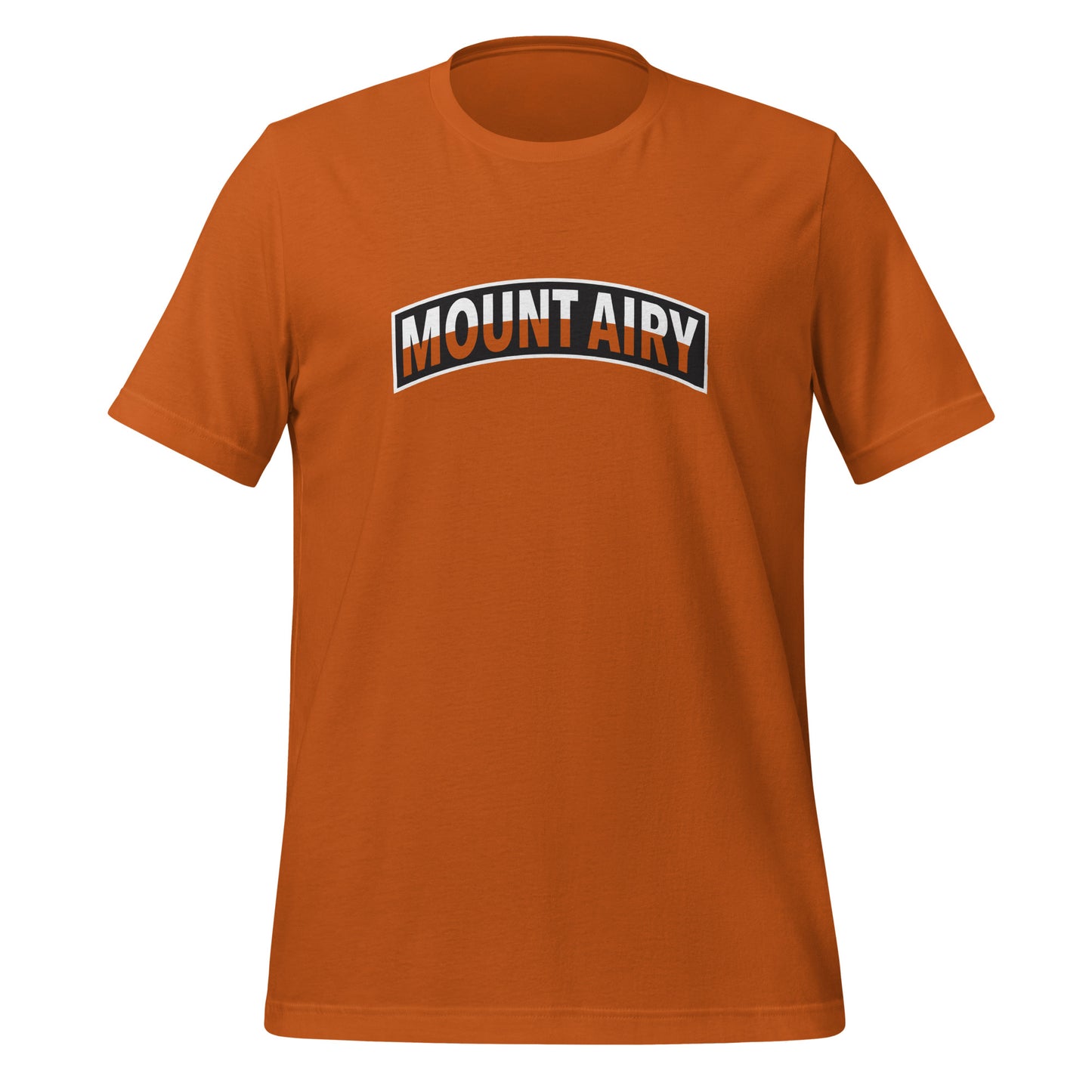 Mount Airy Unisex Word Mark T-Shirt