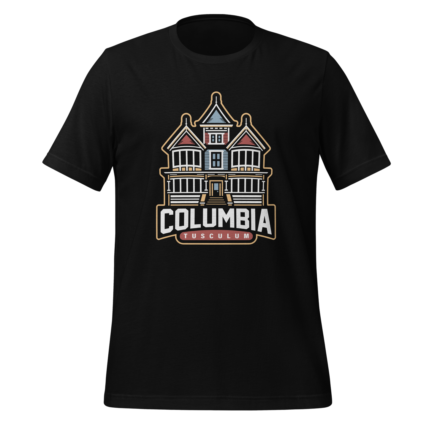 Columbia Tusculum Unisex Logo T-Shirt