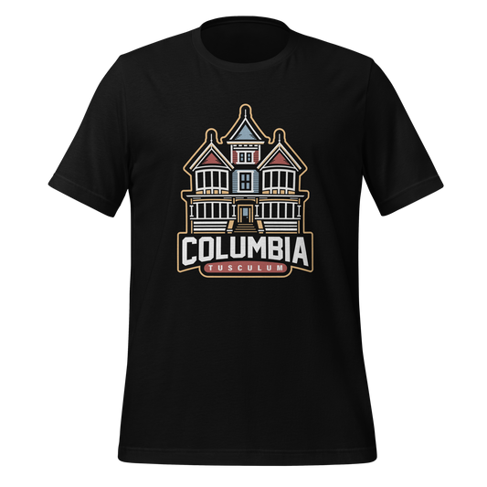 Columbia Tusculum Unisex Logo T-Shirt