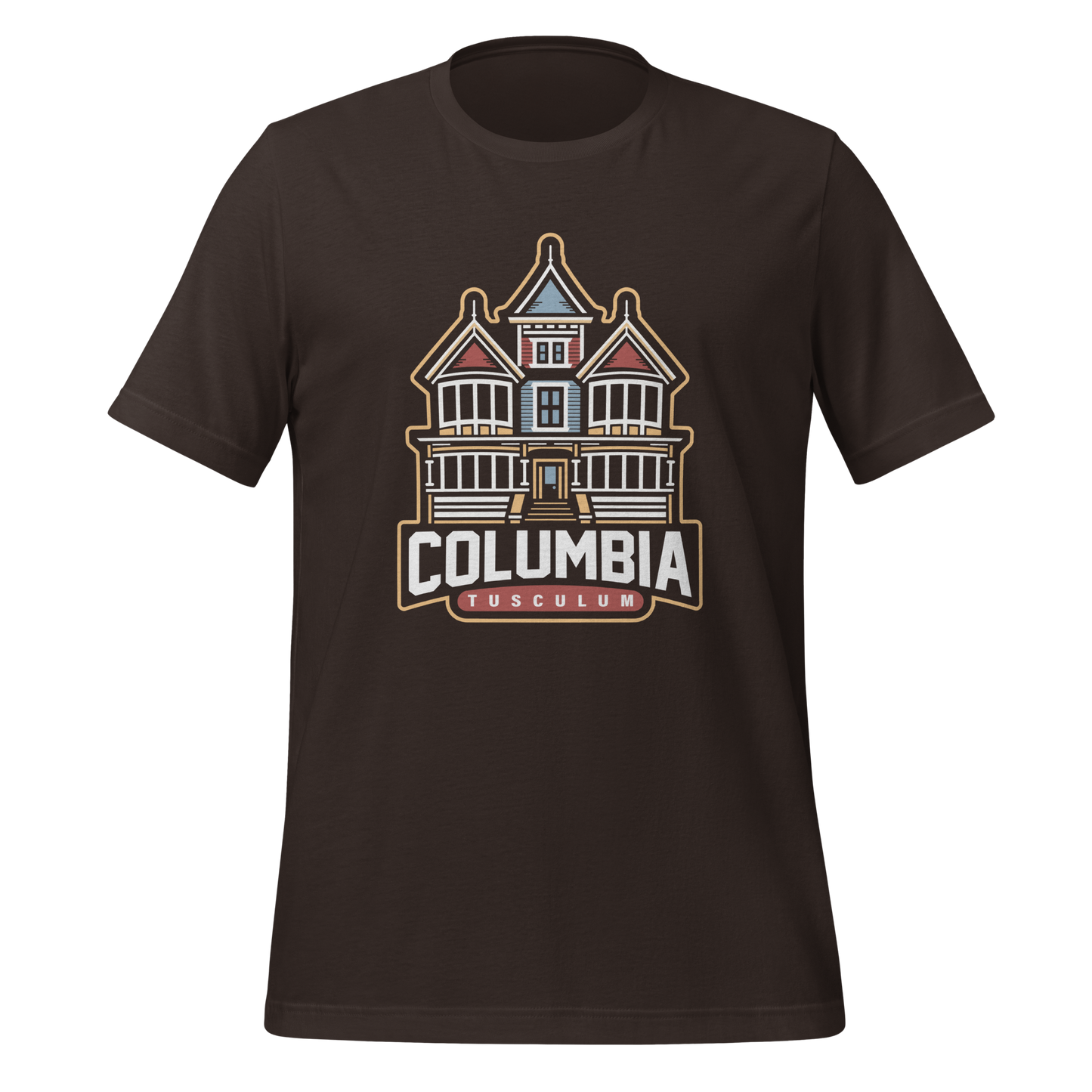 Columbia Tusculum Unisex Logo T-Shirt