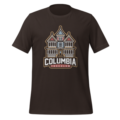 Columbia Tusculum Unisex Logo T-Shirt