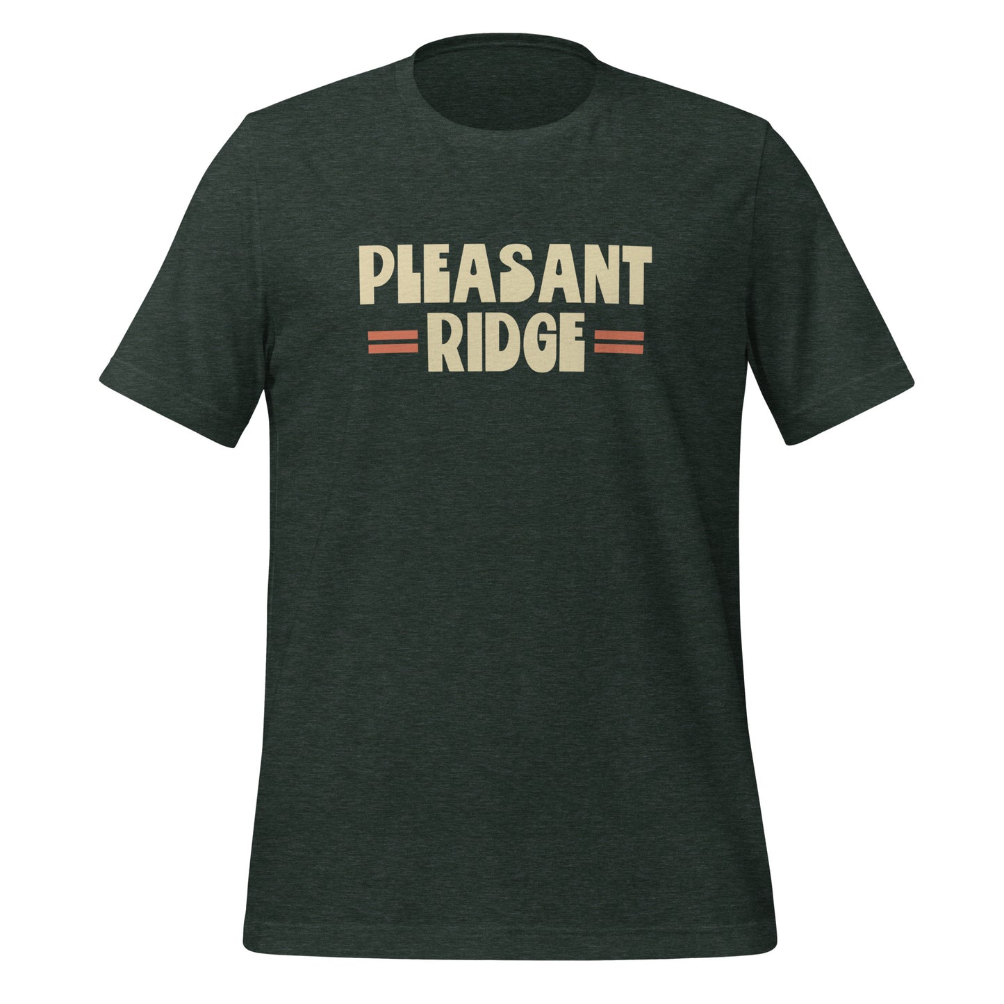 Pleasant Ridge Unisex Word Mark T-Shirt