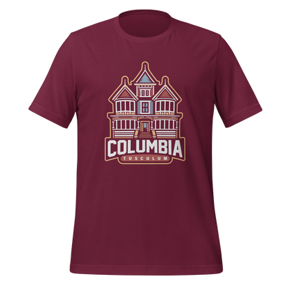 Columbia Tusculum Unisex Logo T-Shirt