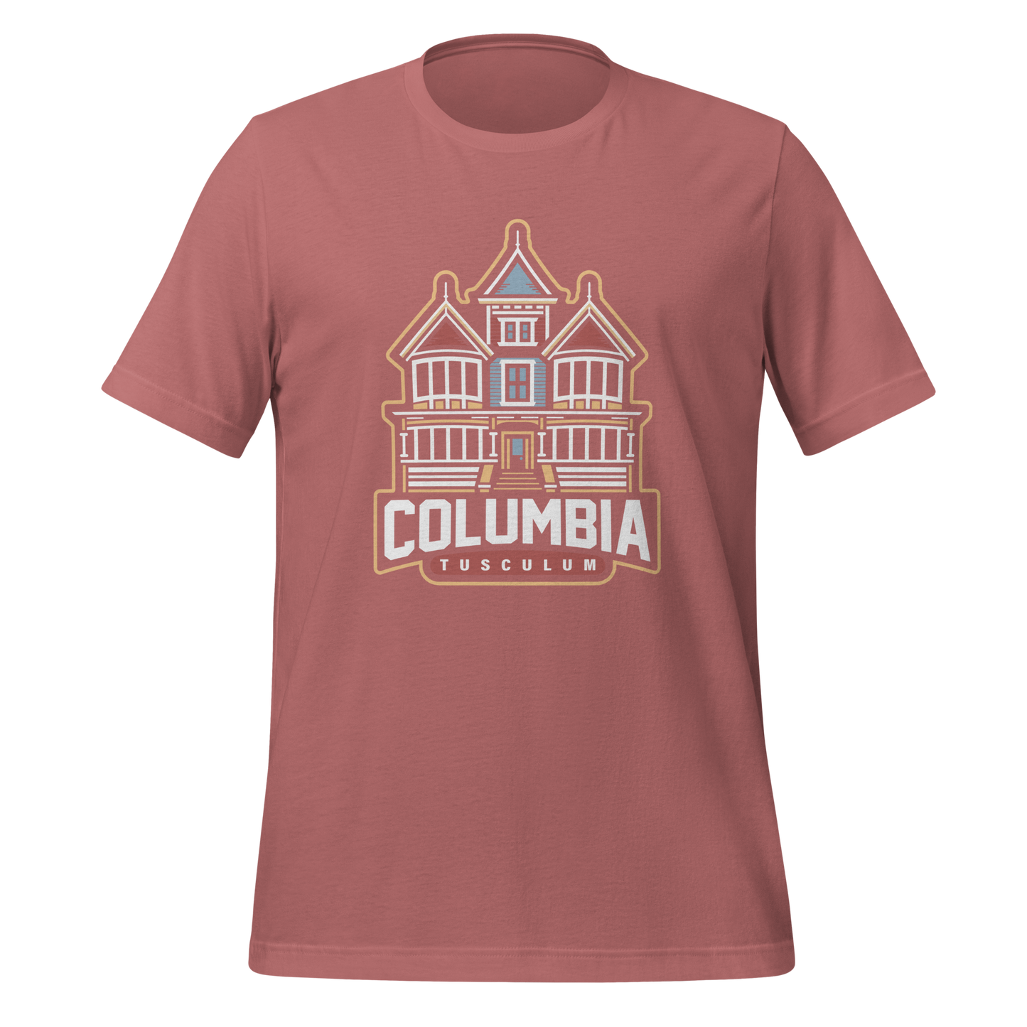 Columbia Tusculum Unisex Logo T-Shirt