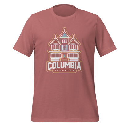 Columbia Tusculum Unisex Logo T-Shirt