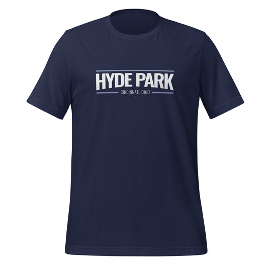 Hyde Park Unisex Word Mark T-Shirt