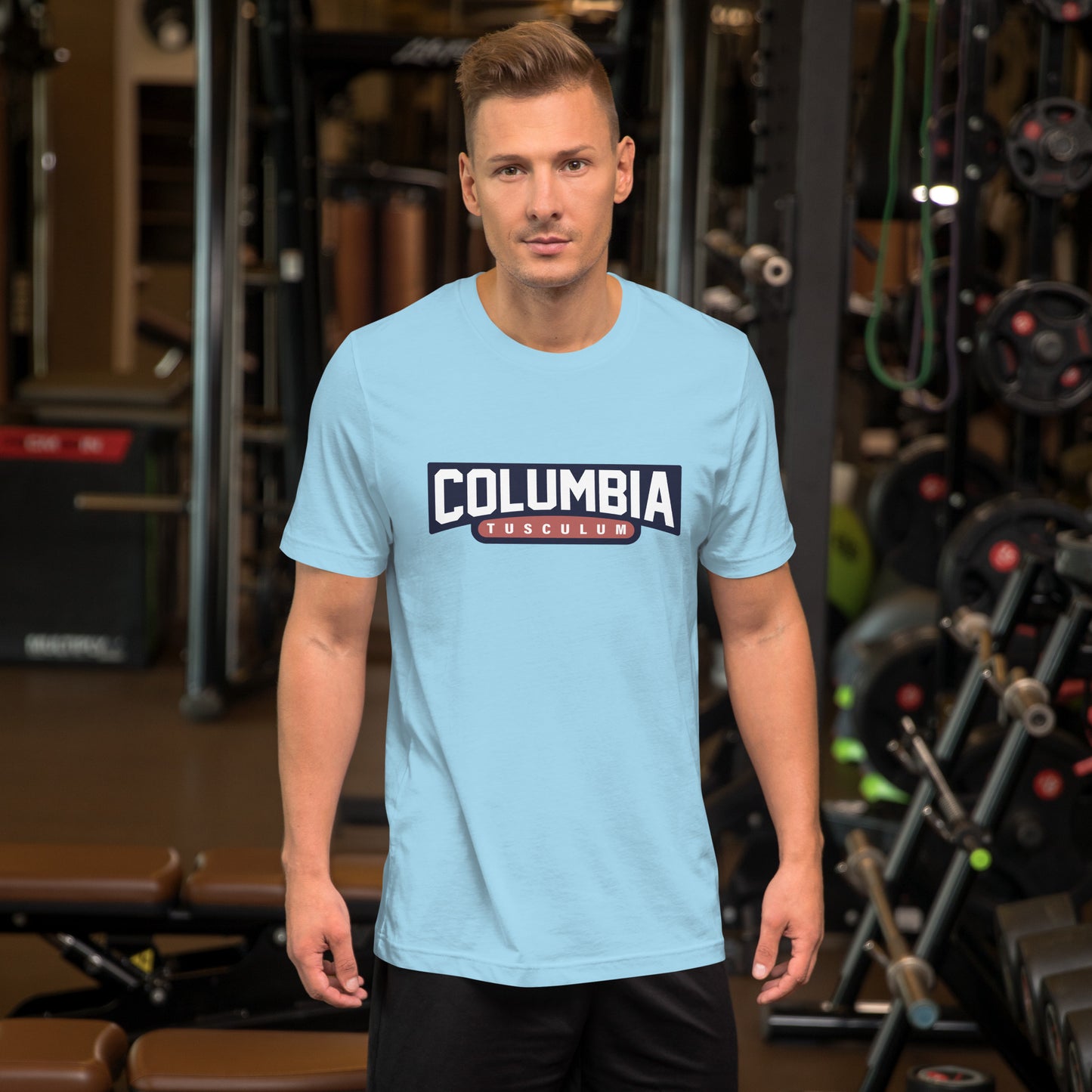 Columbia Tusculum Unisex Word Mark T-Shirt