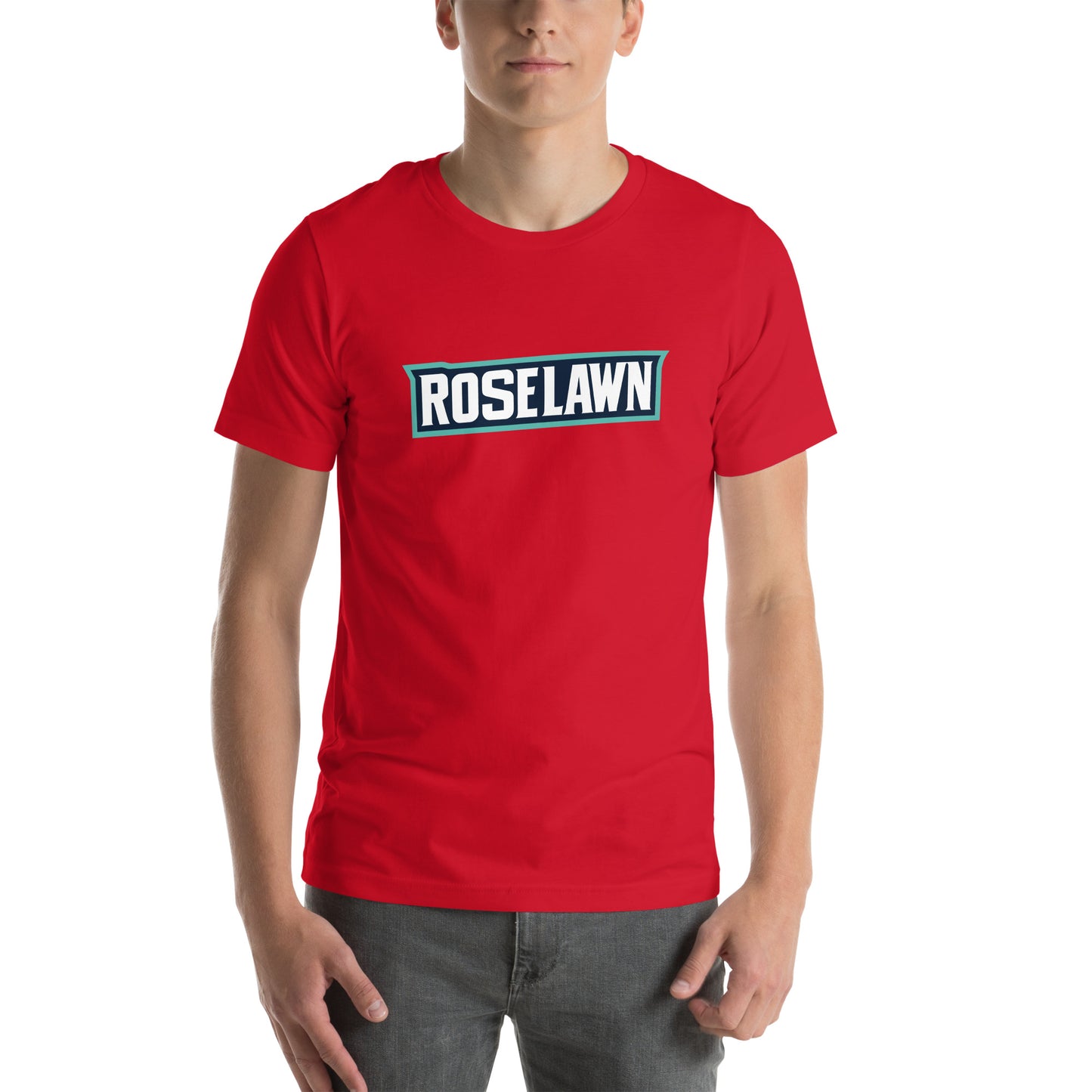 Roselawn Unisex Word Mark T-Shirt