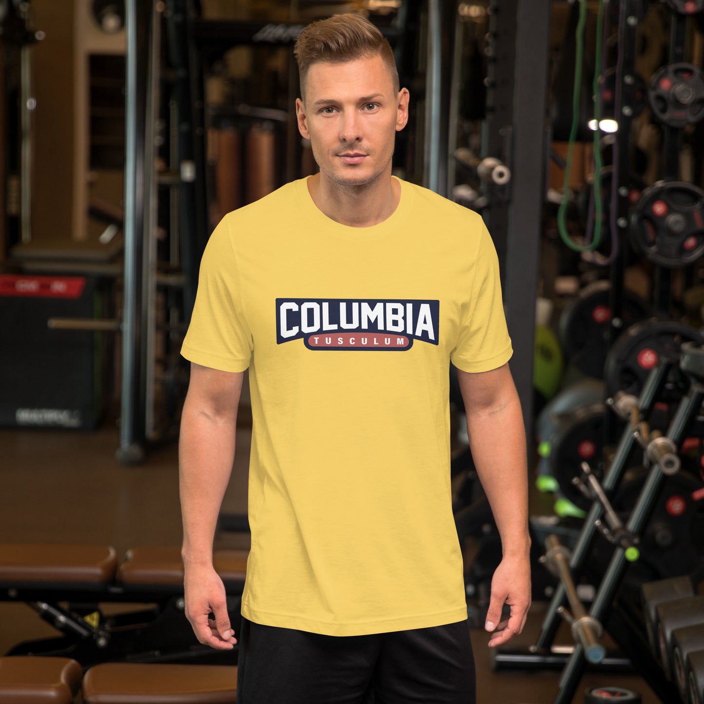 Columbia Tusculum Unisex Word Mark T-Shirt