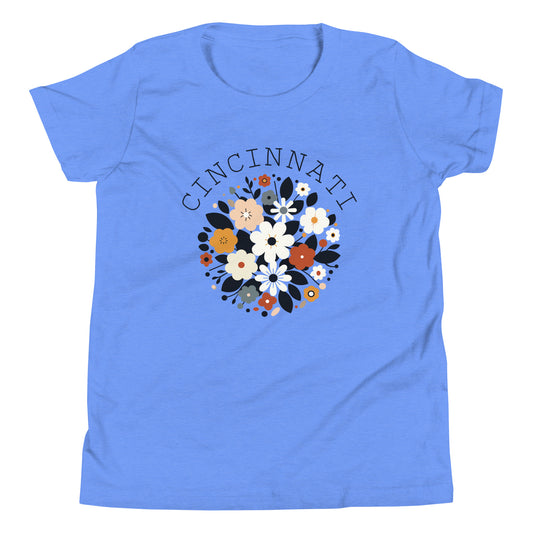 Cincinnati Flowers Youth Short Sleeve T-Shirt