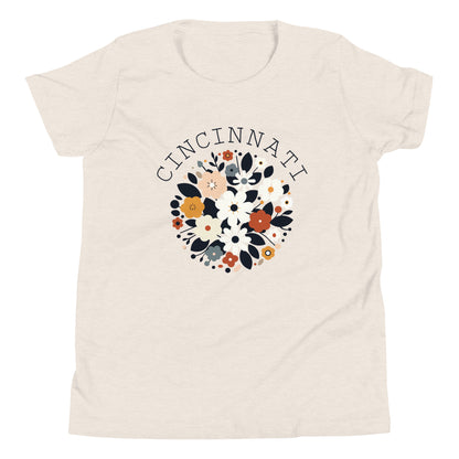 Cincinnati Flowers Youth Short Sleeve T-Shirt