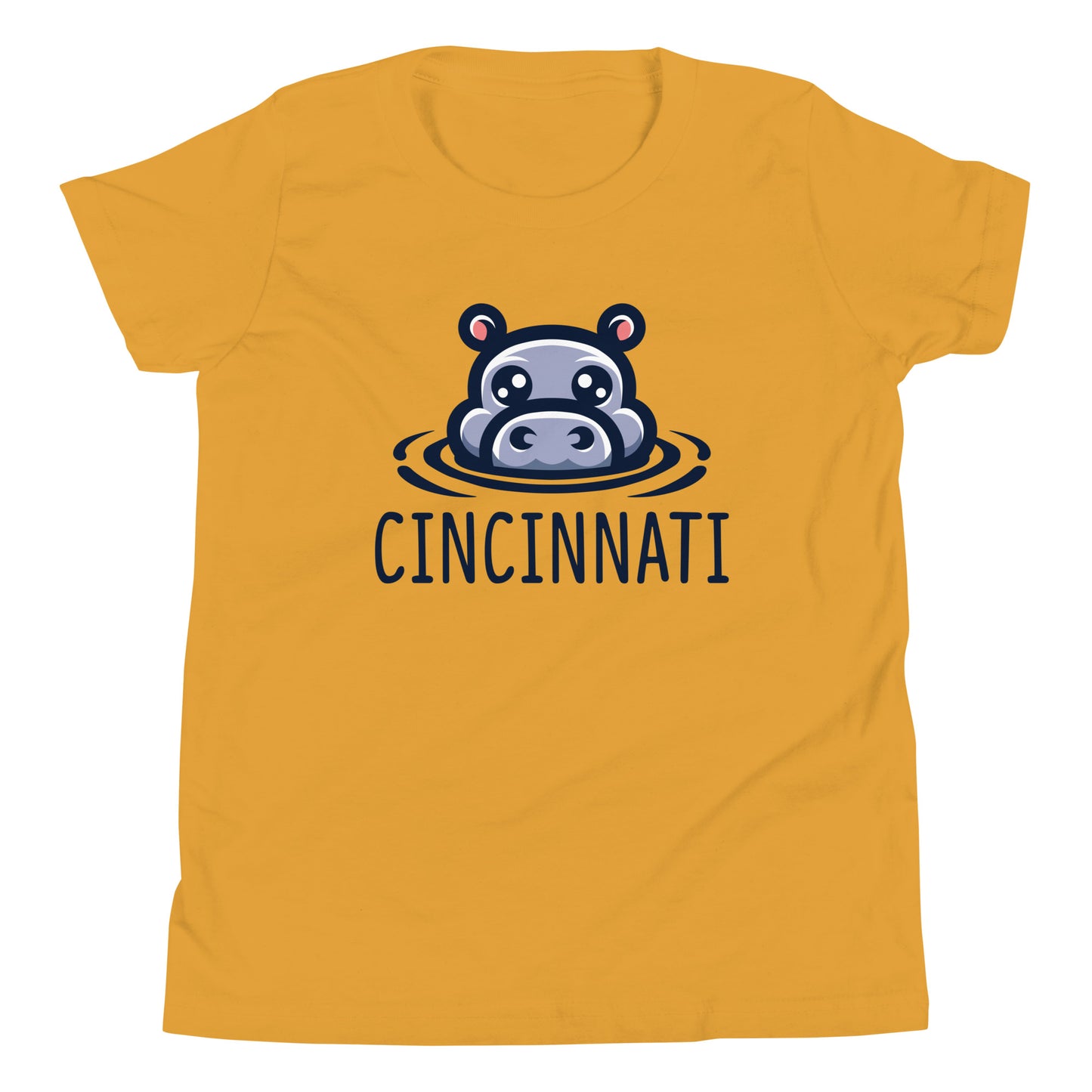 Cincinnati Hippo Youth Short Sleeve T-Shirt