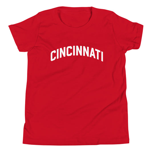 Cincinnati Block Youth Short Sleeve T-Shirt